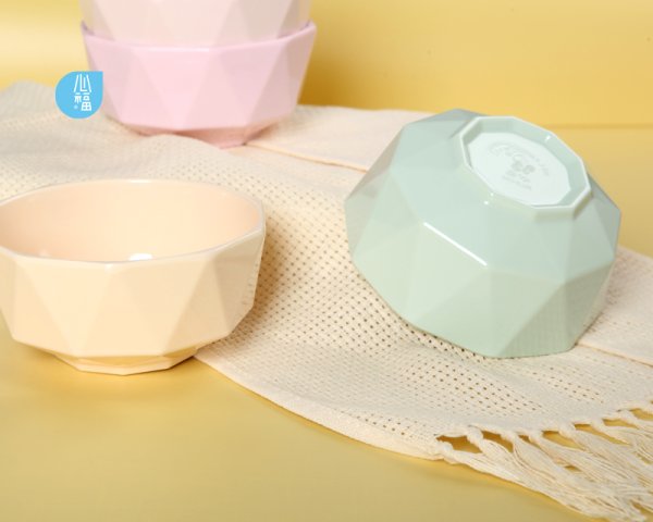 5吋鑽石紋中(zhong)餐碗-6438